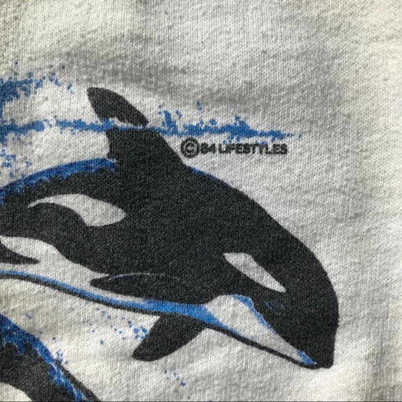 80s Throwback Kids Sea World Sweater - Picture 3 of 6